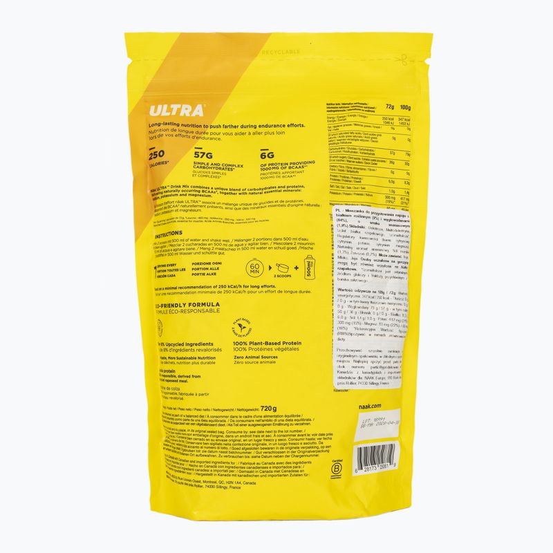 Napój energetyczny Näak Ultra Drink Mix 720 g pineapple ginseng 2