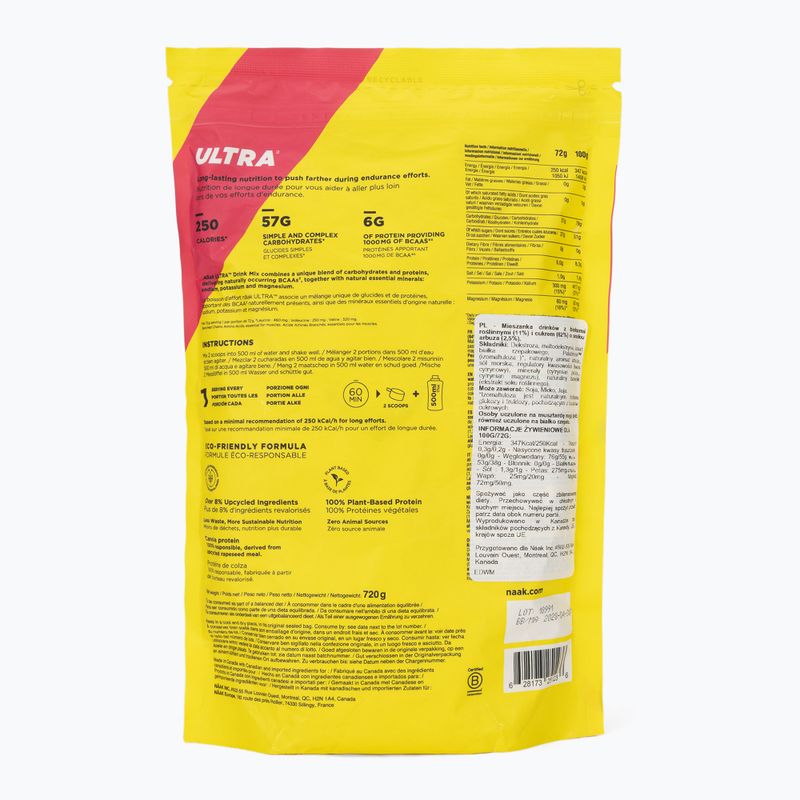 Napój energetyczny Näak Ultra Drink Mix 720 g watermelon 2