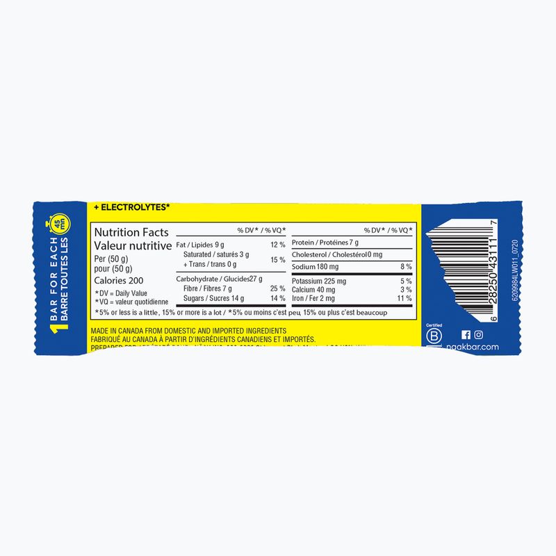 Zestaw batonów energetycznych Näak Ultra Energy 12 x 50 g peanut butter & chocolate 2