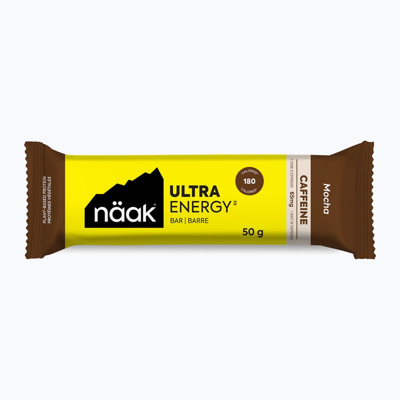 Zestaw batonów energetycznych Näak Ultra Energy 12 x 50 g mocha