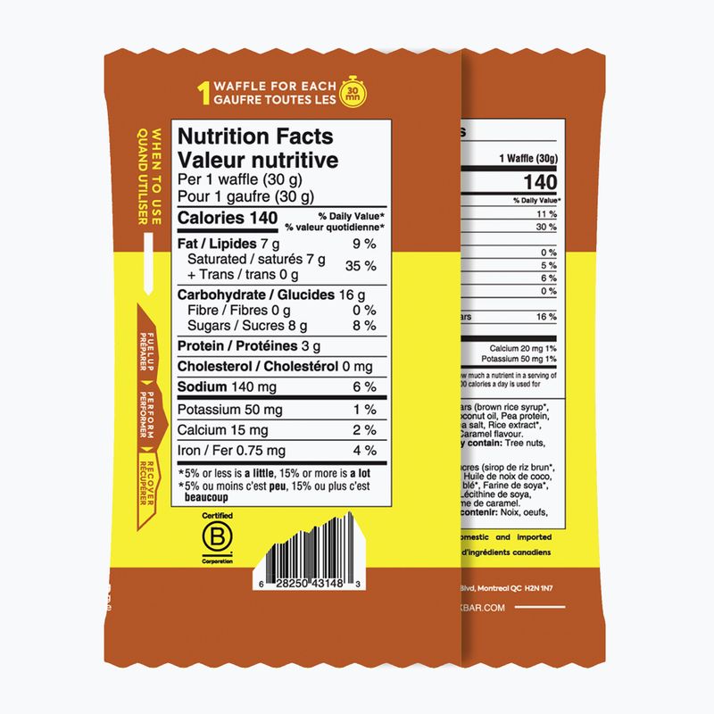 Zestaw batonów energetycznych Näak Ultra Energy 12 x 30 g salted caramel 2