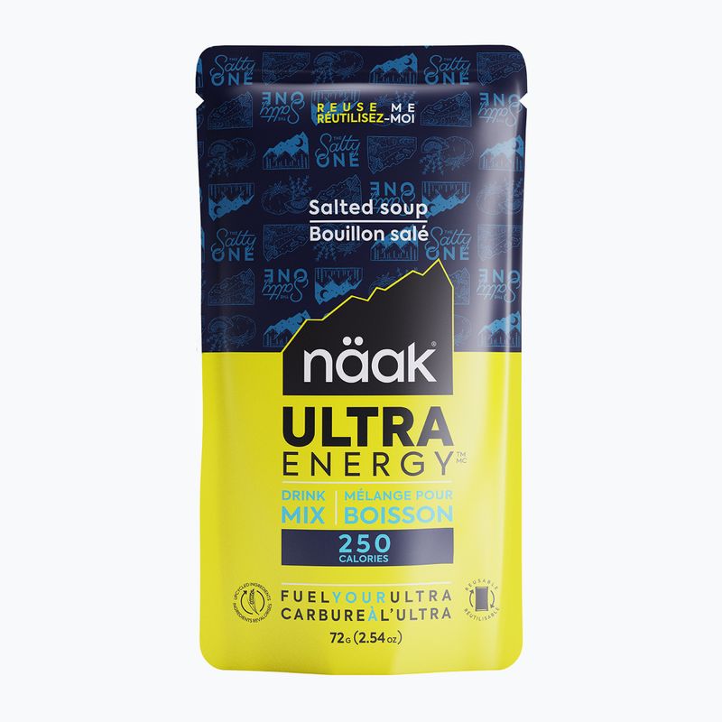 Zestaw napojów energetycznych Näak Ultra Energy Drink Mix 6 x 72 g salted soup