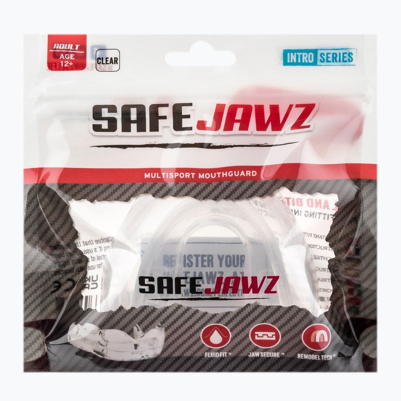 Ochraniacz szczęki SAFEJAWZ Intro Series clear