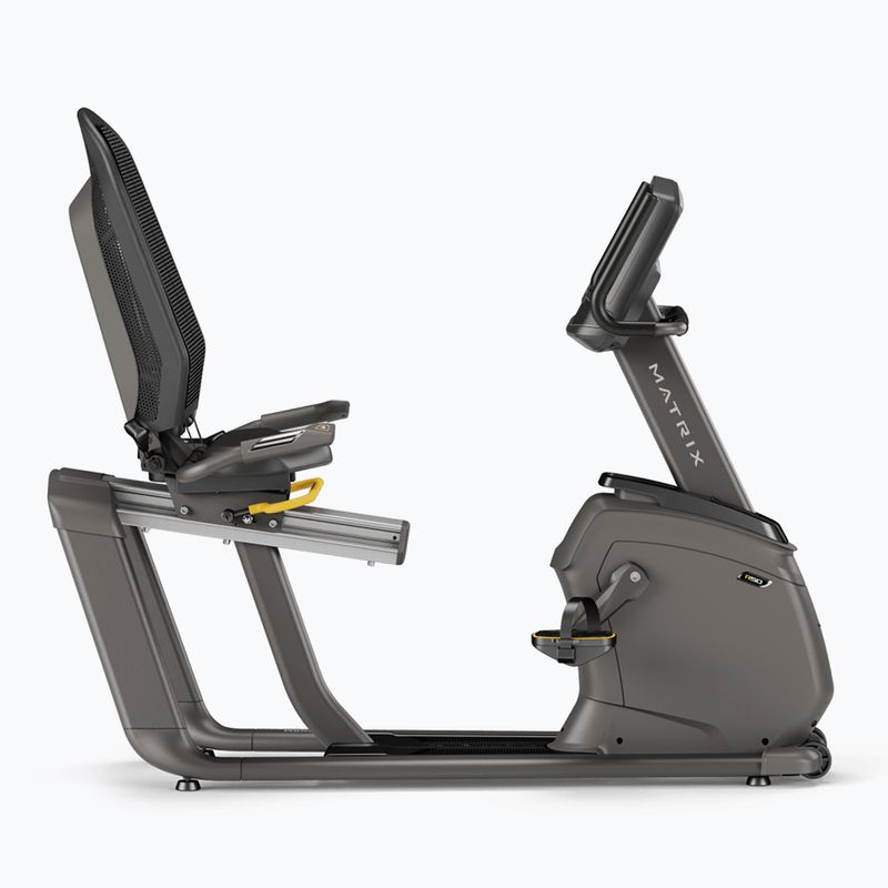 Rower stacjonarny Matrix Fitness Recumbent Bike R50XIR-02 graphite grey