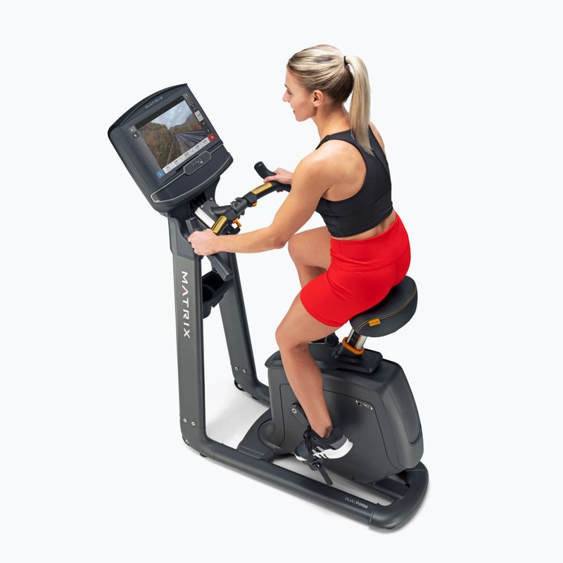 Rower stacjonarny Matrix Fitness Upright Bike U30XIR graphite grey 5