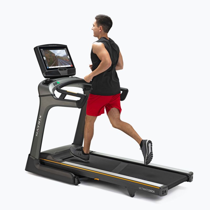 Bieżnia elektryczna Matrix Fitness Treadmill TF50 z konsolą XUR graphite grey 7