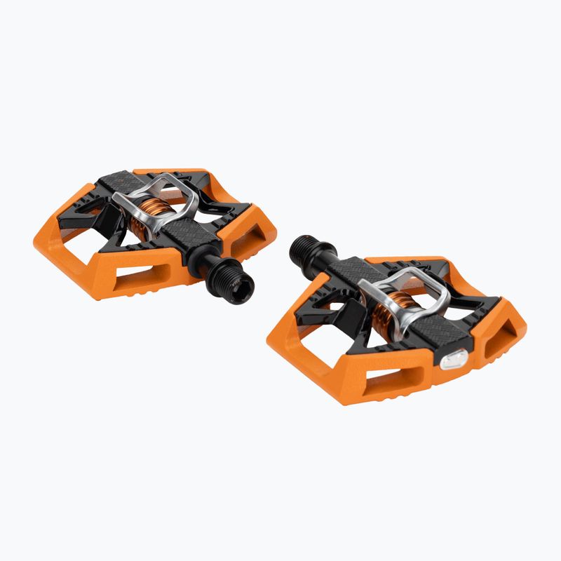 Pedały rowerowe Crankbrothers Double Shot 2 orange/black/orange