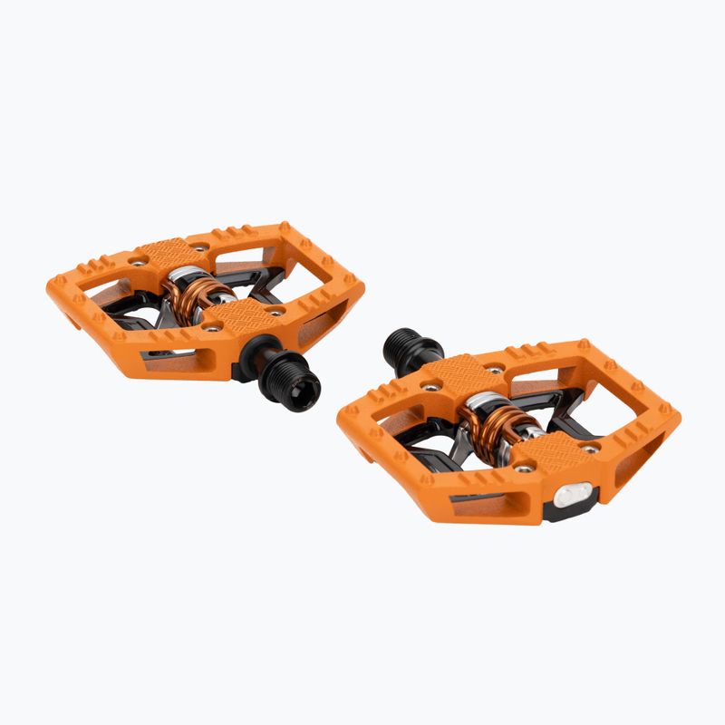 Pedały rowerowe Crankbrothers Double Shot 2 orange/black/orange 2