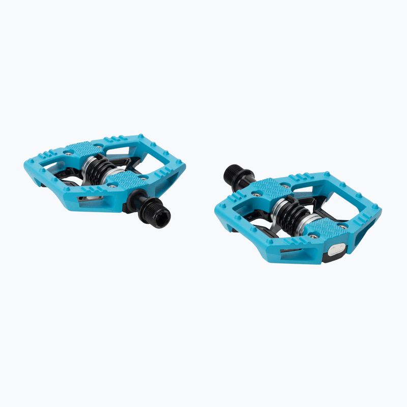 Pedały rowerowe Crankbrothers Double Shot 2 light blue/black 2