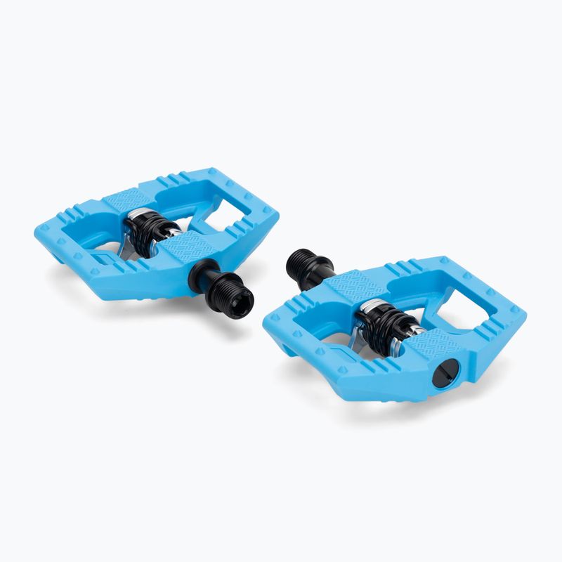 Pedały rowerowe Crankbrothers Double Shot 1 light blue/black 2