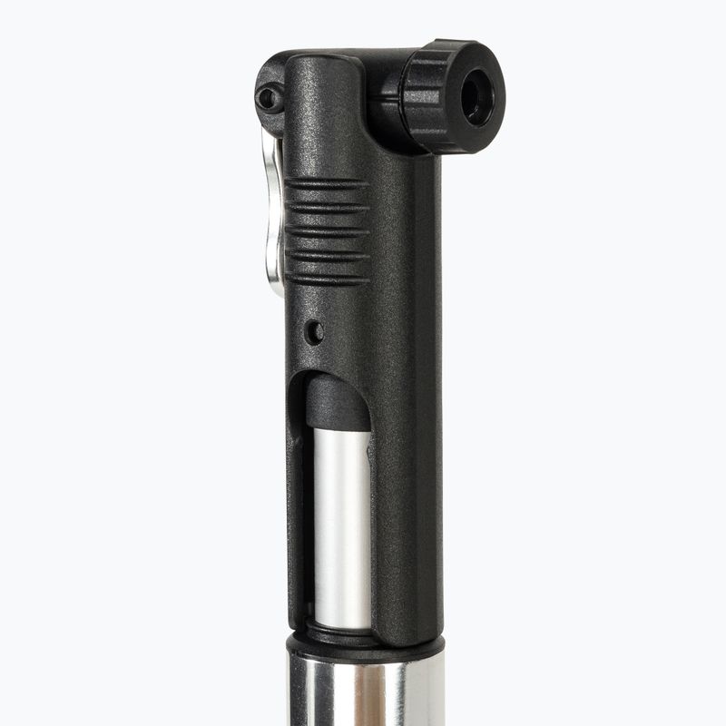 Pompka rowerowa Crankbrothers Klic HV Mini Floor 110 psi silver 3