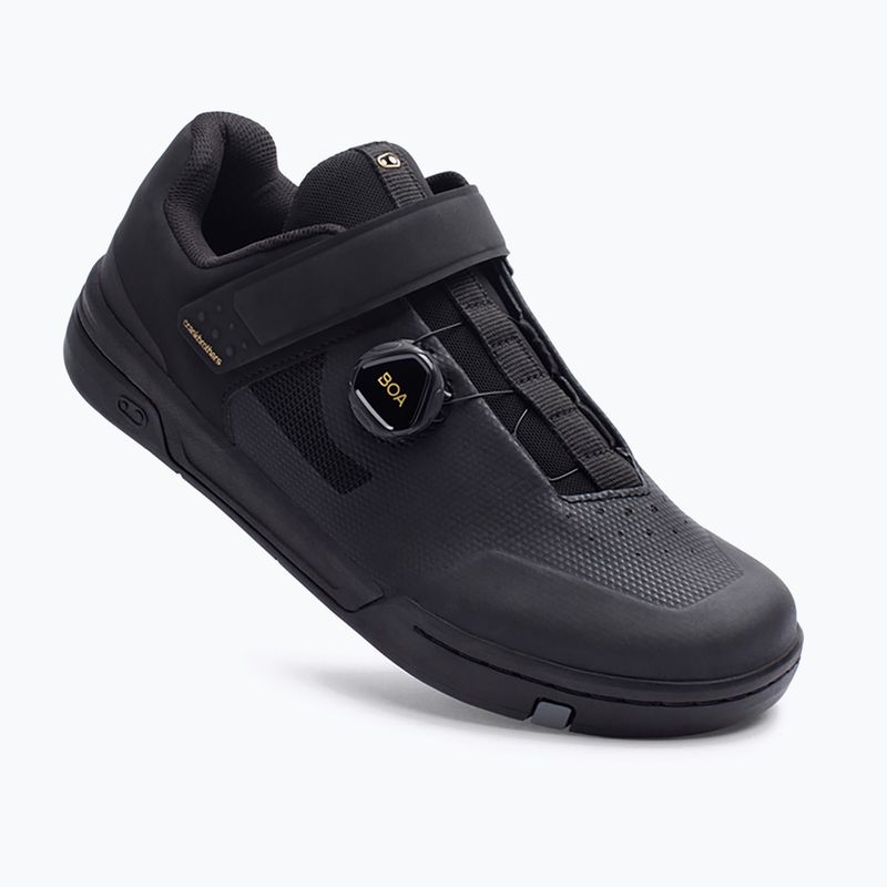 Buty rowerowe platformy Crankbrothers Stamp Boa black/gold/black 10