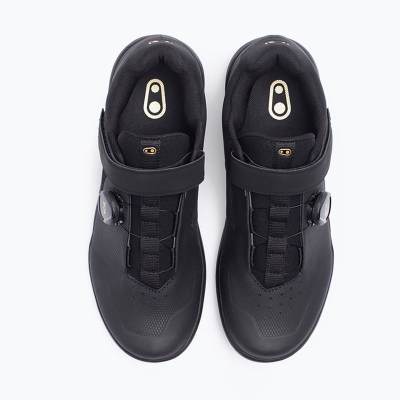 Buty rowerowe platformy Crankbrothers Stamp Boa black/gold/black 13
