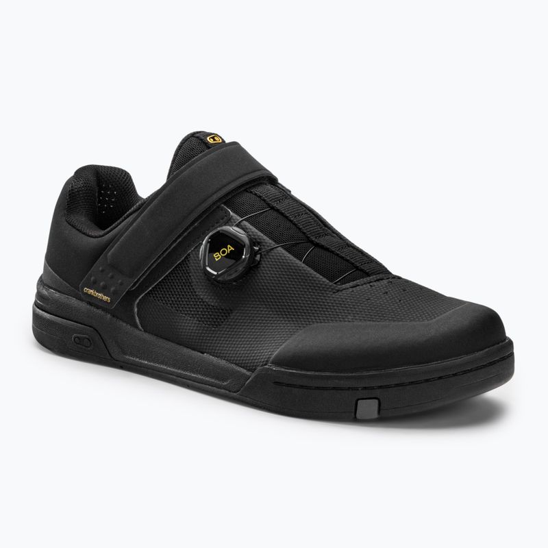 Buty rowerowe platformy Crankbrothers Stamp Boa black/gold/black