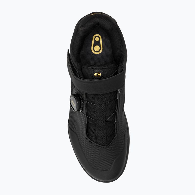Buty rowerowe platformy Crankbrothers Stamp Boa black/gold/black 6