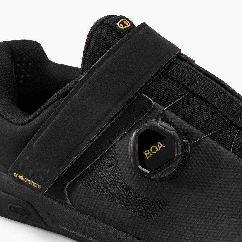 Buty rowerowe platformy Crankbrothers Stamp Boa black/gold/black 9