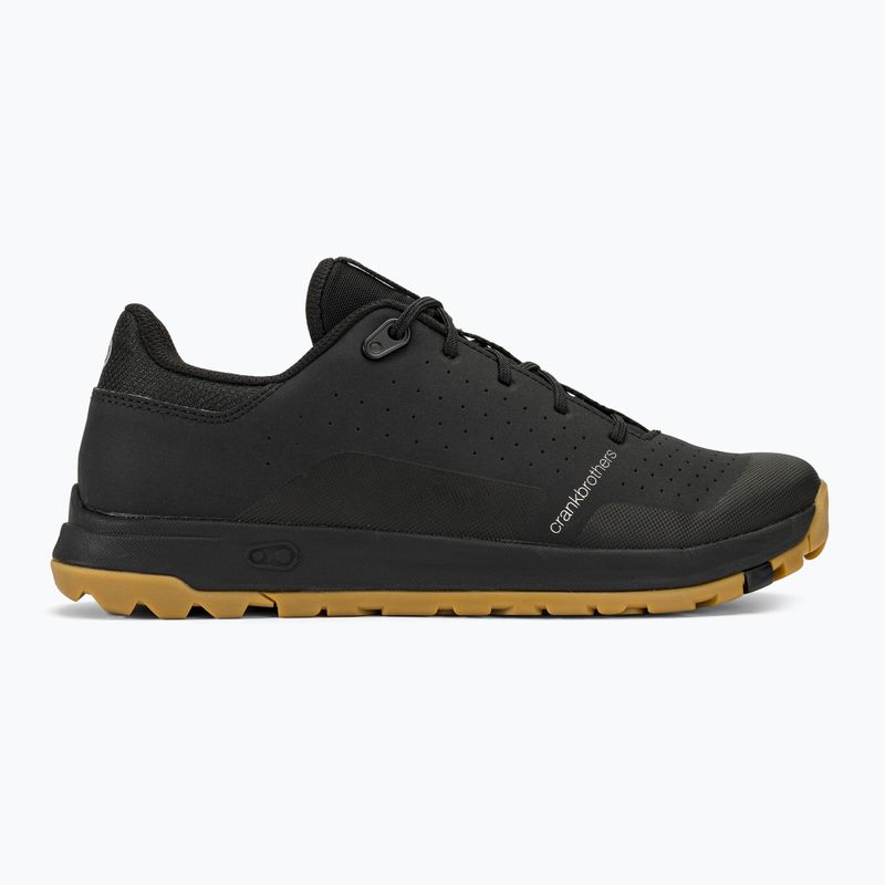 Buty rowerowe platformy Crankbrothers Stamp Trail Lace black /black/gum outsole 2