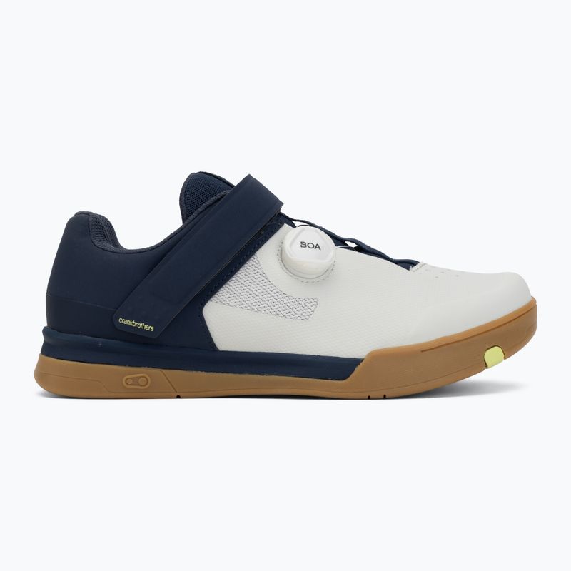Buty rowerowe MTB Crankbrothers Mallet BOA navy grey/gum outsole 2