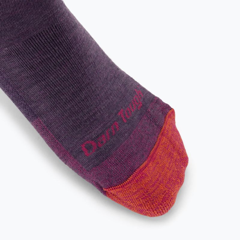 Skarpety damskie Darn Tough Hiker plum heather 3