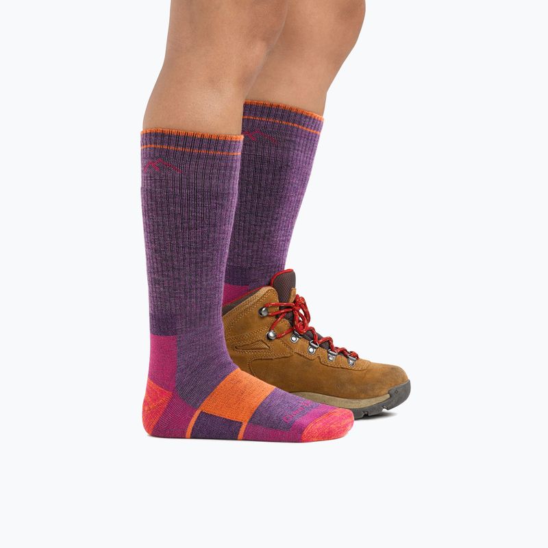 Skarpety damskie Darn Tough Hiker Boot Sock Full Cushion plum heather 3