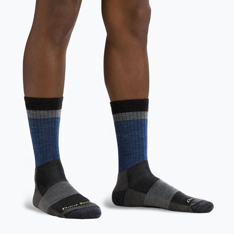 Skarpety męskie Darn Tough Heady Stripe blue 2