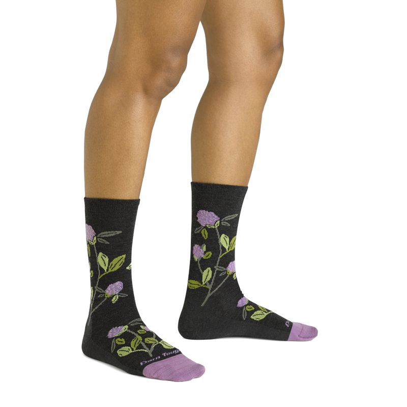 Skarpety damskie Darn Tough Blossom charcoal 2
