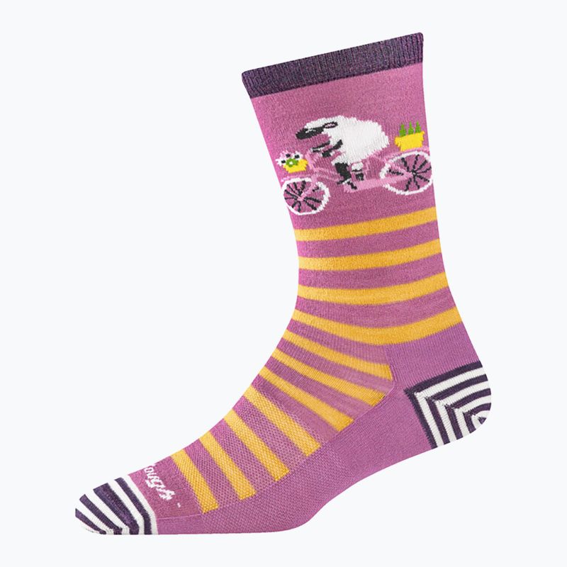 Skarpety damskie Darn Tough Animal Haus lilac 2
