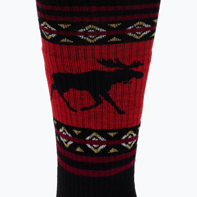 Skarpety męskie Darn Tough VanGrizzle Boot Sock Cushion moose black 3
