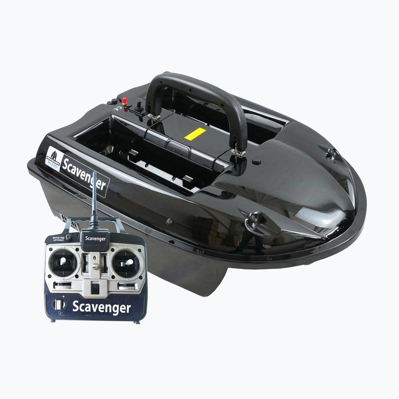Łódka zanętowa BearCreeks Scavenger Bait Boat Lead Battery Version 2.4 czarna BC.V1.LEAD.2