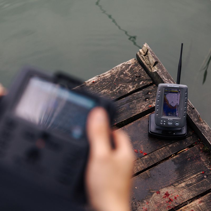 Łódka zanętowa BearCreeks iPilot50 Camo z GPS Autopilot System + Echosonda BC202 camou IPILOT50.CAMOU 6