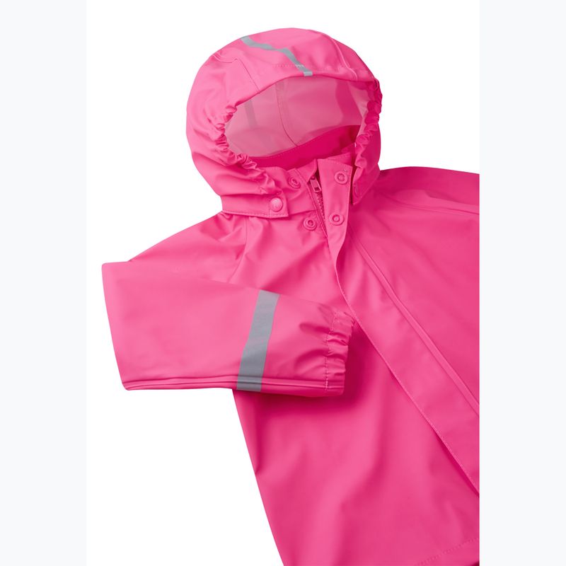 Komplet przeciwdeszczowy dziecięcy Reima Tihku candy pink 4
