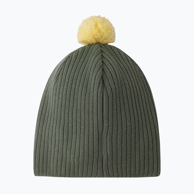 Czapka zimowa dziecięca Reima Koillinen greyish green 2