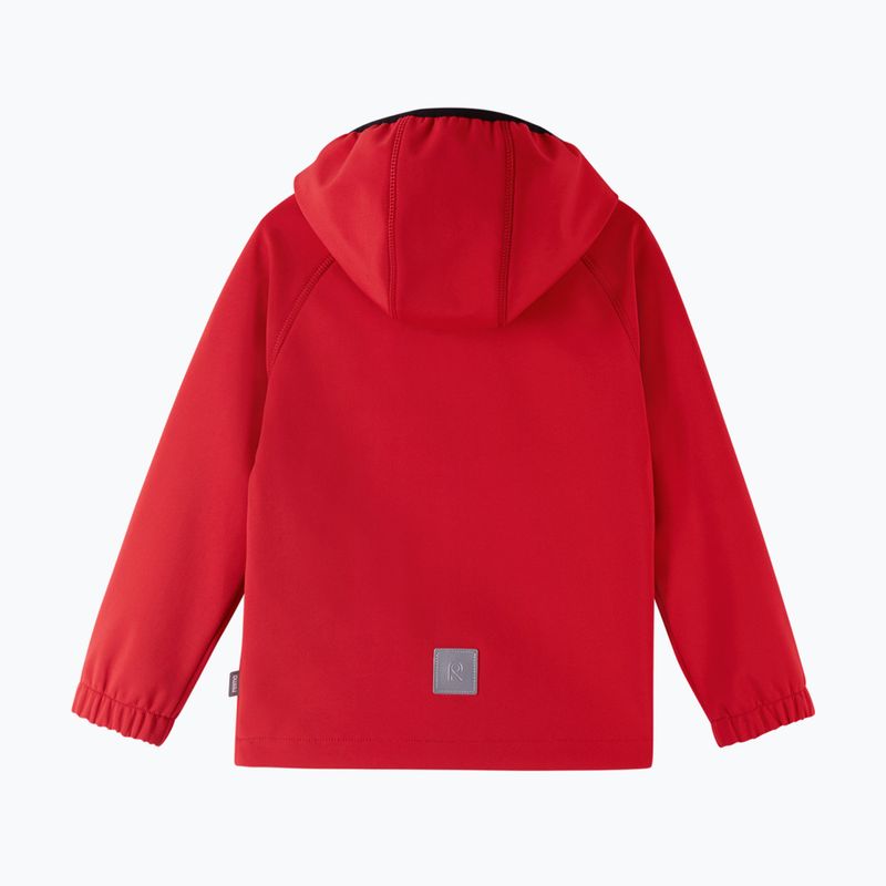 Kurtka softshell dziecięca Reima Vantti tomato red 2