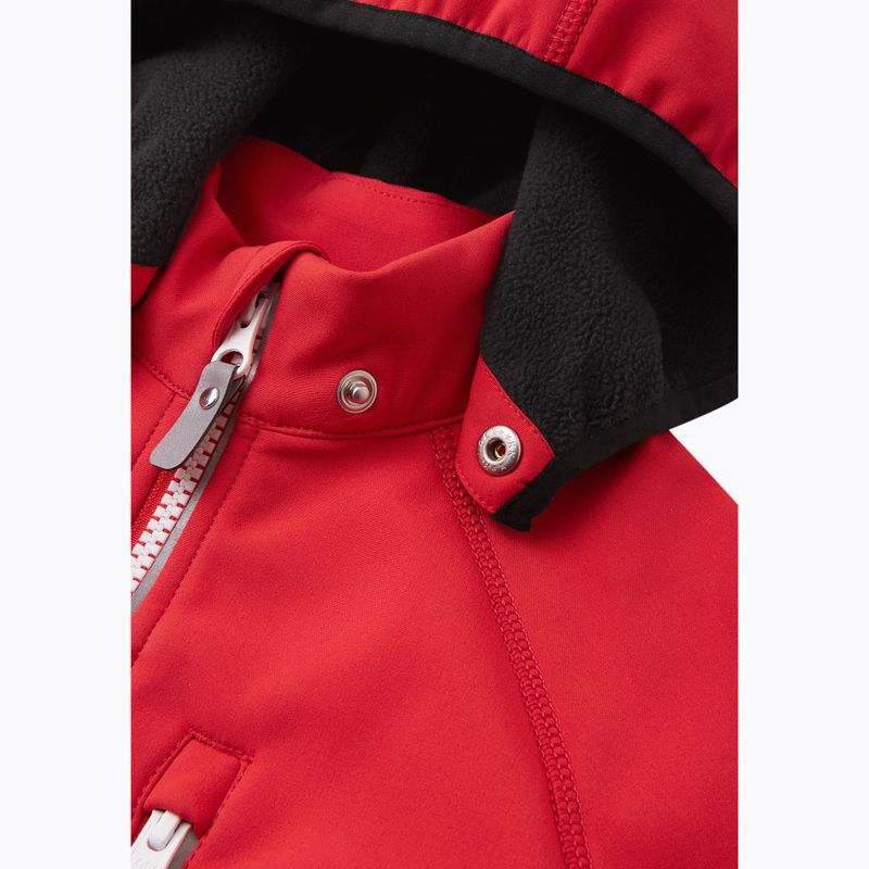 Kurtka softshell dziecięca Reima Vantti tomato red 6