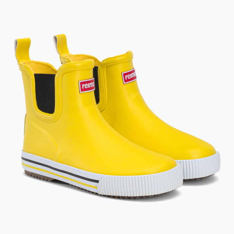 Kalosze dziecięce Reima Ankles yellow 4