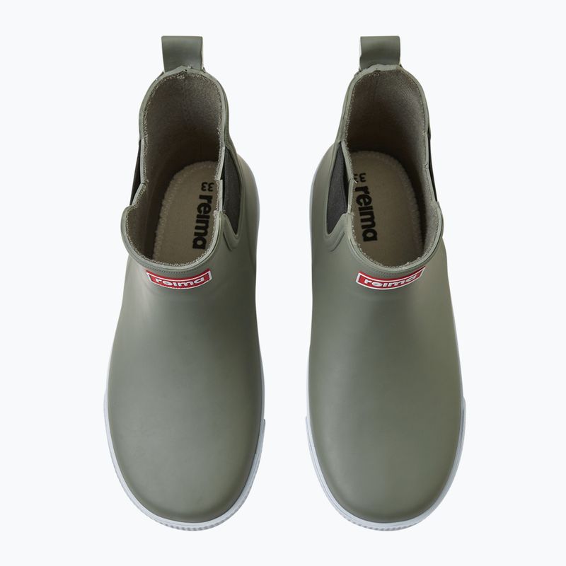 Kalosze dziecięce Reima Ankles greyish green 12