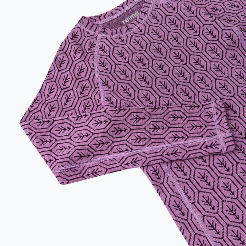 Komplet bielizny termoaktywnej dziecięcej Reima Taival cold pink 4