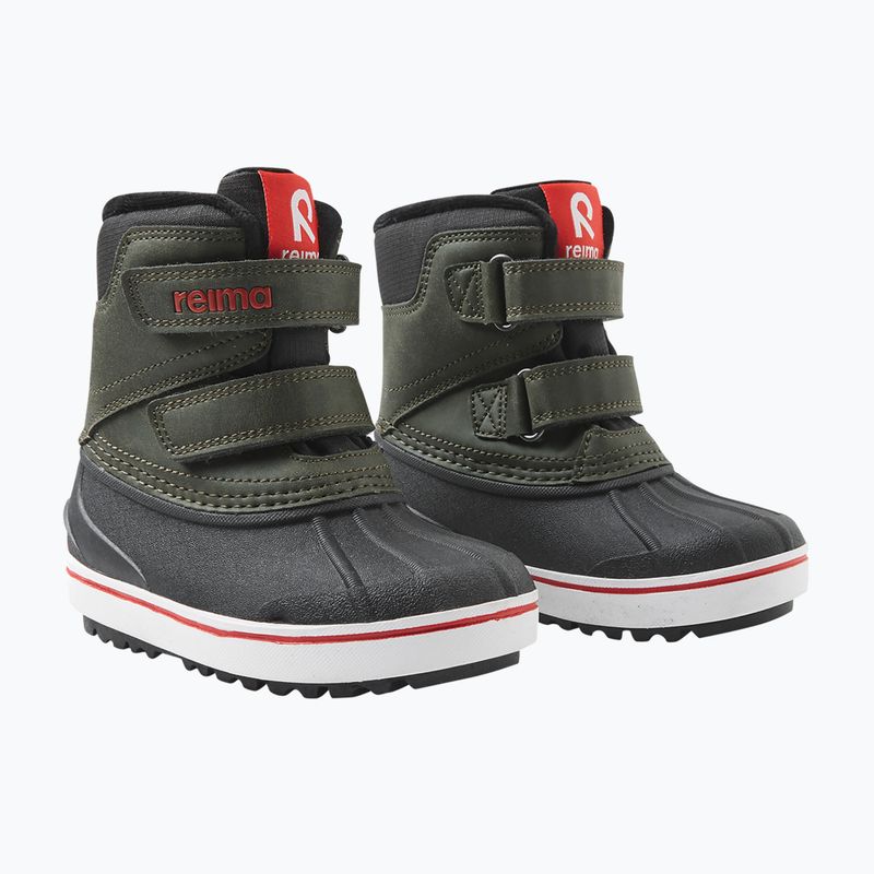 Śniegowce dziecięce Reima Coconi khaki green 3
