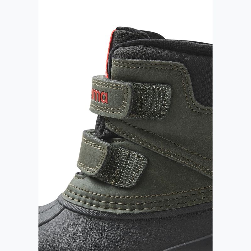 Śniegowce dziecięce Reima Coconi khaki green 8