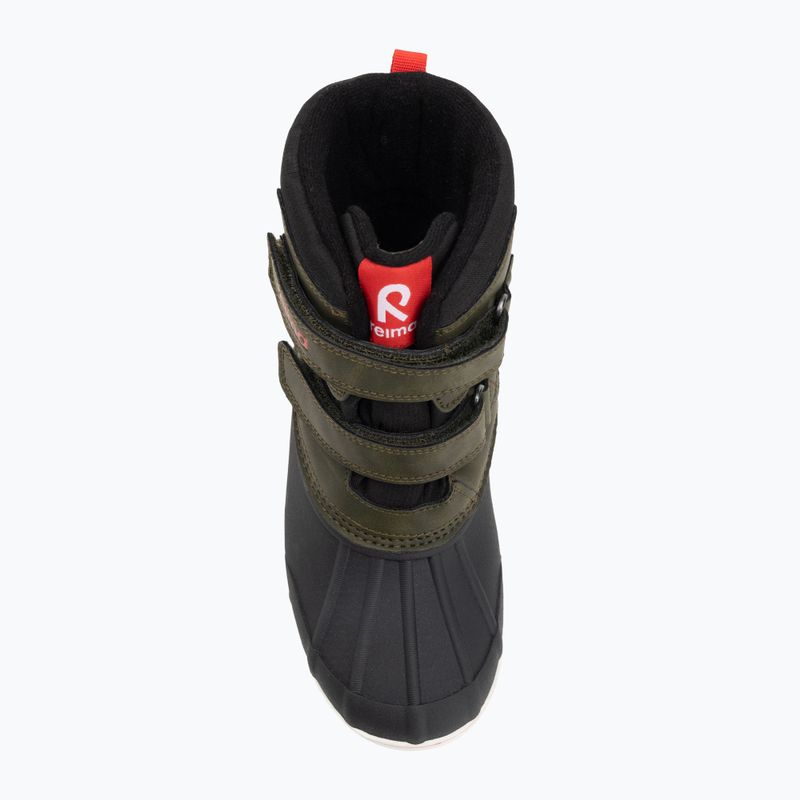 Śniegowce dziecięce Reima Coconi khaki green 5