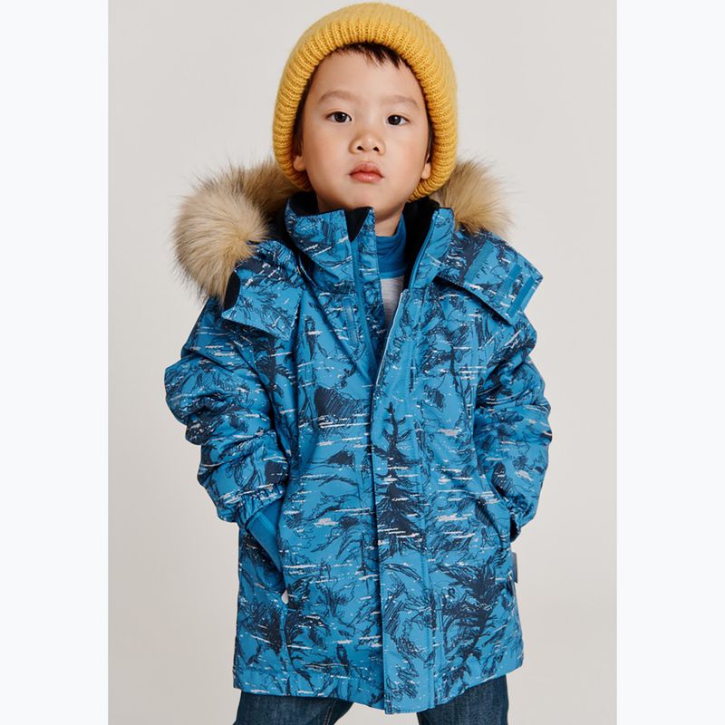 Kurtka zimowa dziecięca Reima Sprig soft navy 7