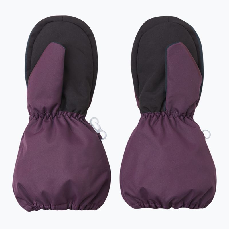 Rękawiczki zimowe dziecięce Reima Nouto deep purple 2