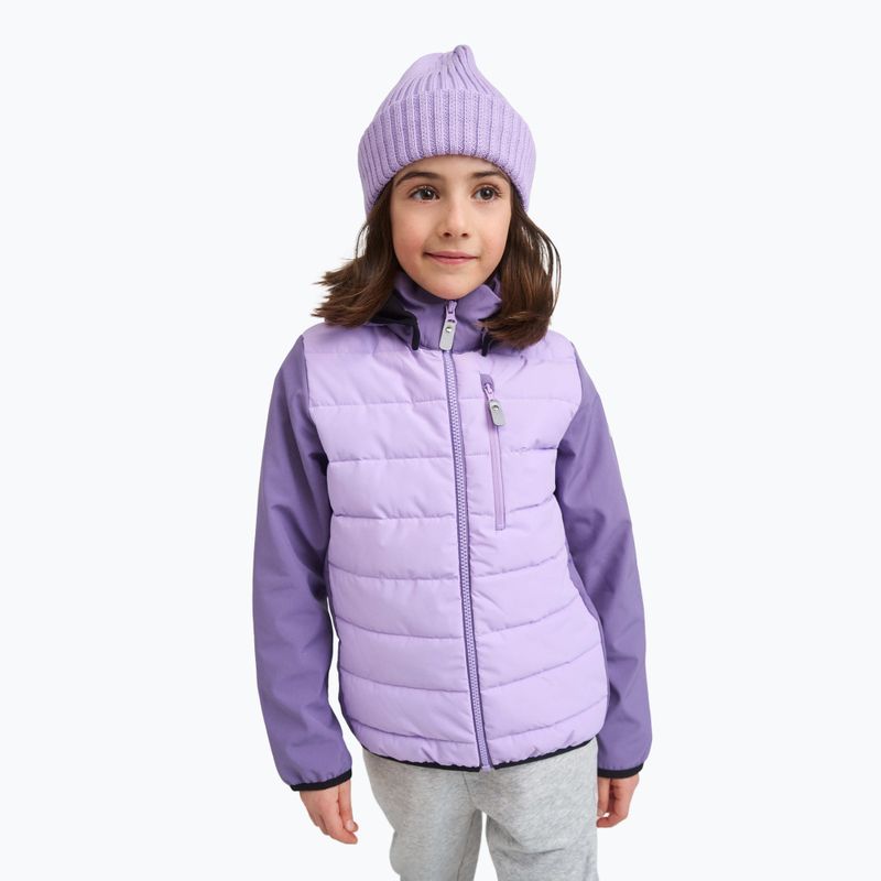 Czapka zimowa dziecięca Reima Hattara blooming lilac 8