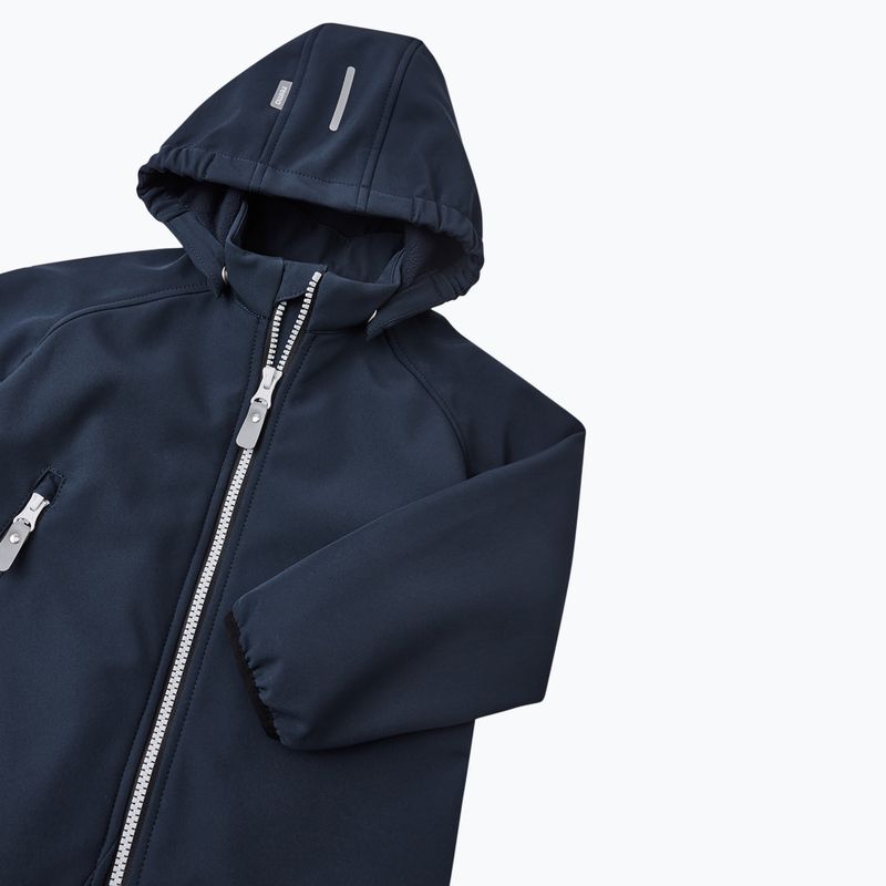 Kombinezon softshell dziecięcy Reima Mjosa navy 4