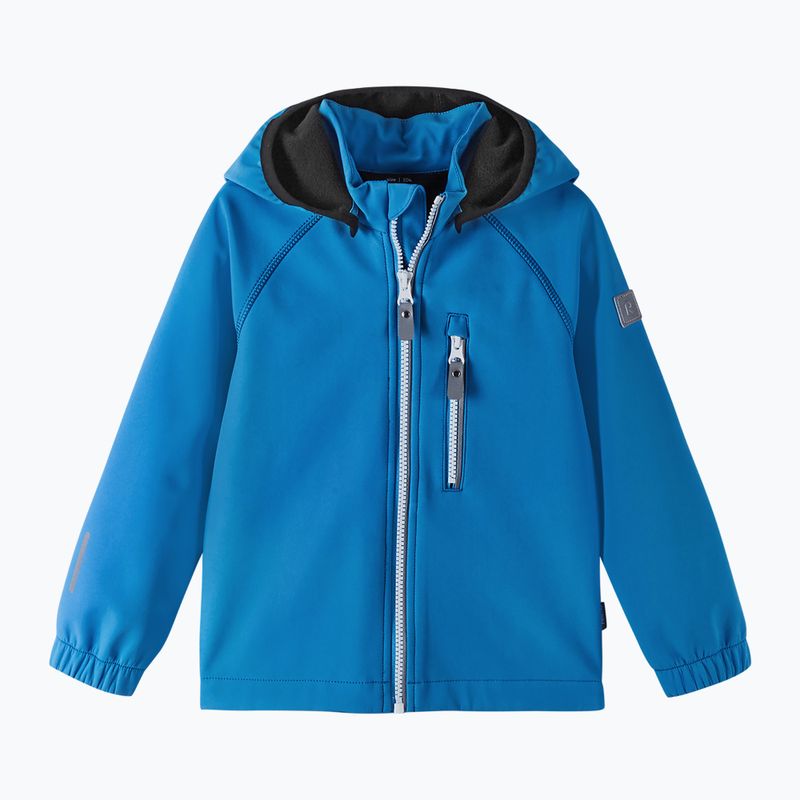 Kurtka softshell dziecięca Reima Vantti cool blue