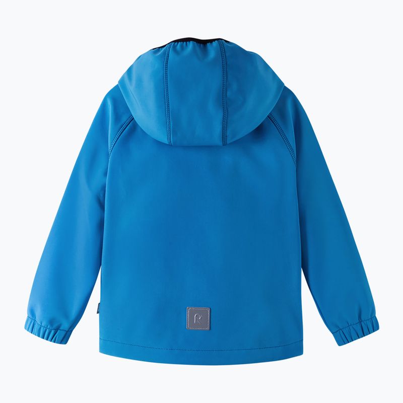 Kurtka softshell dziecięca Reima Vantti cool blue 2