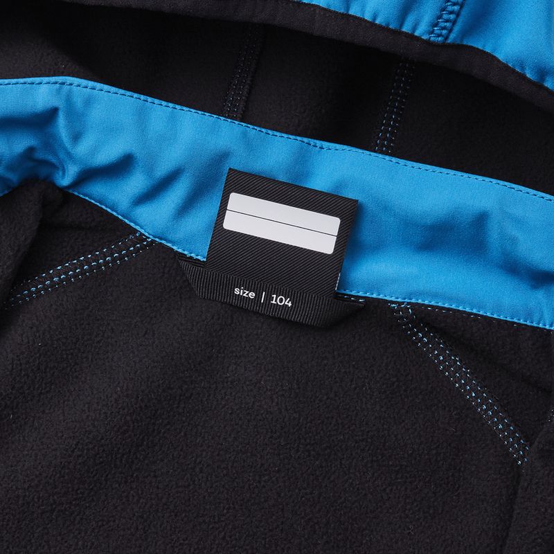 Kurtka softshell dziecięca Reima Vantti cool blue 4