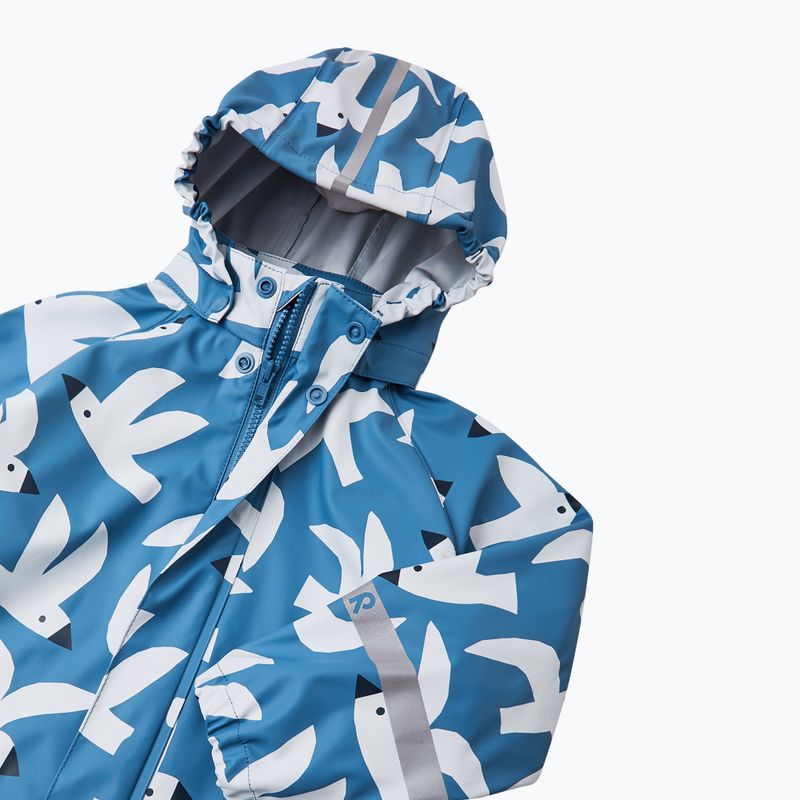 Kurtka przeciwdeszczowa dziecięca Reima Vesi denim blue 5100116B-6981 4