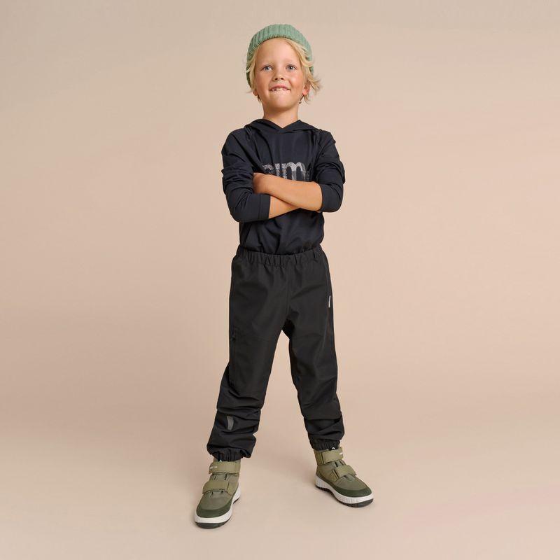 Spodnie z membraną dziecięce Reima Kuivala black 8