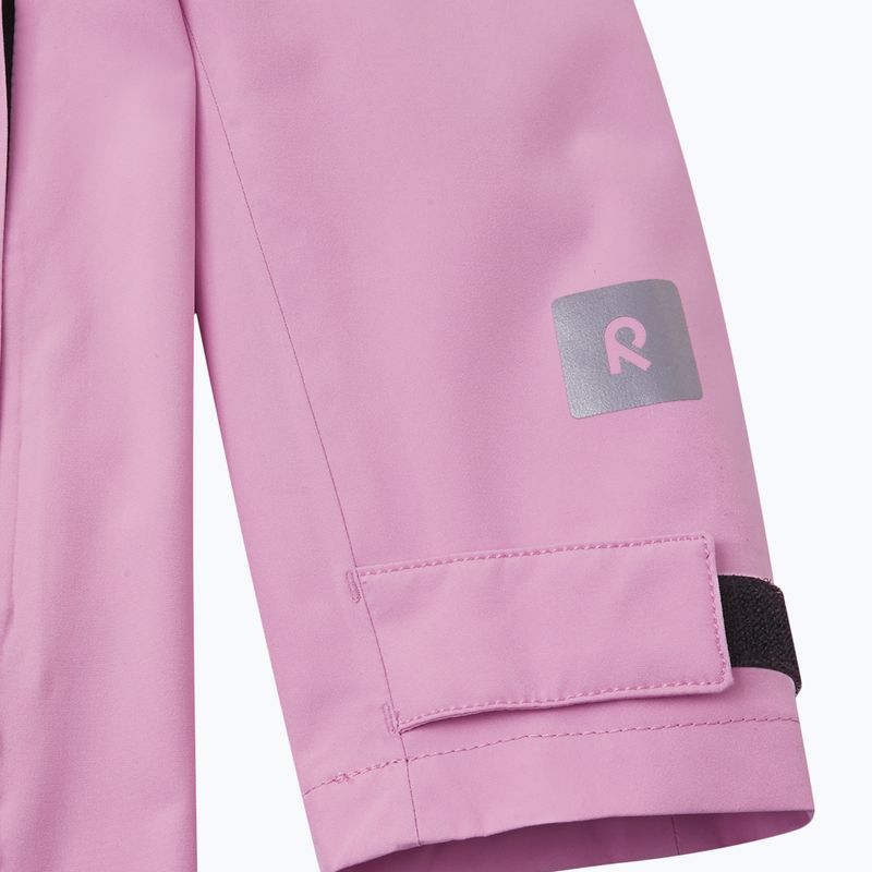 Kurtka przeciwdeszczowa dziecięca Reima Kuhmo classic pink 9